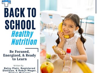 Back to School Nutrition