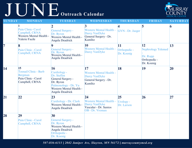 June Outreach 2026