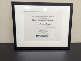 Trauma Certificate